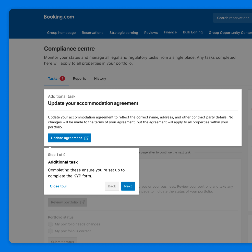An image of a guided tour concept